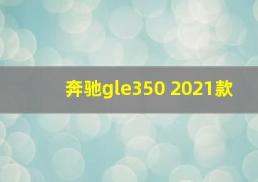 奔驰gle350 2021款